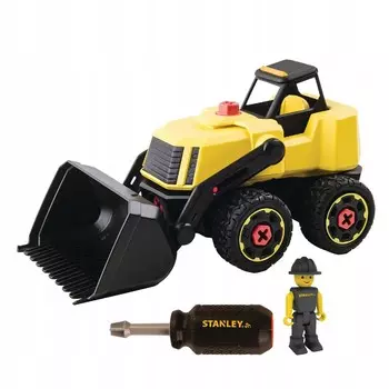 Xl Stanley Jr разбирает экскаватор для сборки
