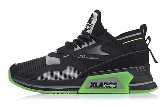Xlarge X LINING Lifestyle Shoes Men Mid-top Black