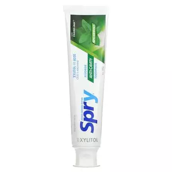 Xlear Зубная паста Spry против кариеса со фтором и мятой 5 унций (141 г)