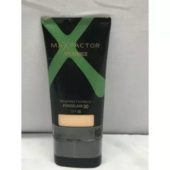 Xperience Weightless Foundation SPF 10 №30 Фарфор 1 унция Max Factor