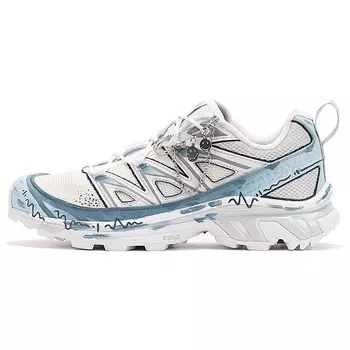 XT-6 Кроссовки для активного отдыха унисекс с низким верхом, синие/белые Salomon