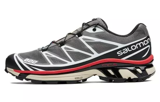 XT-6 Pewter Aurora Red Salomon