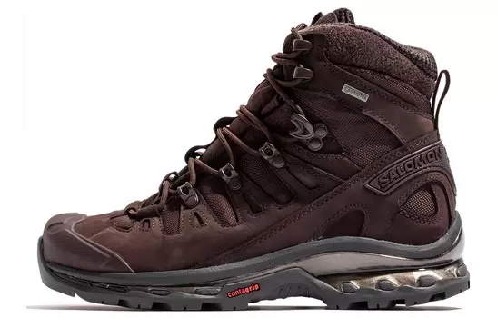XT-Quest Кроссовки для походов унисекс с высоким верхом коричневого цвета Salomon