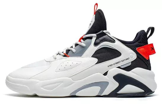 XTEP Fengxing 1.0 Lifestyle Shoes Men Low-top Sail White/black/fiery Red