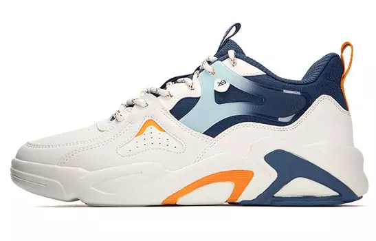 XTEP Fengxing Lifestyle Shoes Men Low-top Sail White/Persian Blue/foam Blue