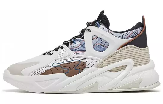 XTEP Fengxing Lifestyle Shoes Men Mid-top White/brown/black