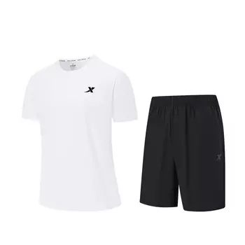 XTEP Мужская повседневная спортивная одежда, Белый