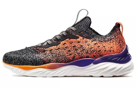 XTEP Qingyun Technology Lifestyle Shoes Men Low-top Black/Orange