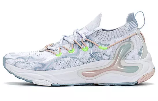 XTEP Qingyun Technology Lifestyle Shoes Women's Low-top White/Royal Blue