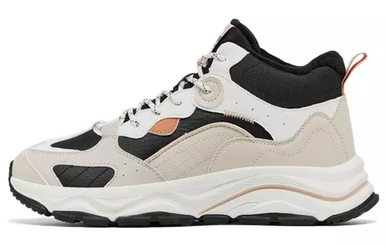 XTEP Red Cliff Cotton Lifestyle Shoes Women's Mid-top Black/white