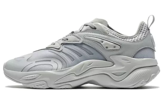 XTEP Red Flame TD Lifestyle Shoes Men Low-top Gray