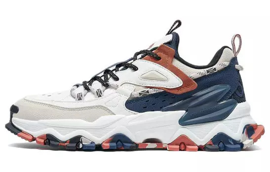 XTEP Shanhai Collection Lifestyle Shoes Men Low-top Sail White/ivory White/dark Blue