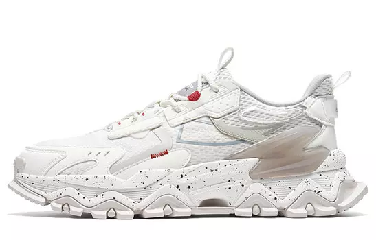 XTEP Shanhai Collection Lifestyle Shoes Men Low-top Sail White/light Hemp Gray