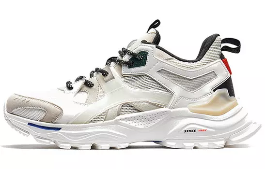 XTEP Shanhai Collection Lifestyle Shoes Men Low-top Beige/Black