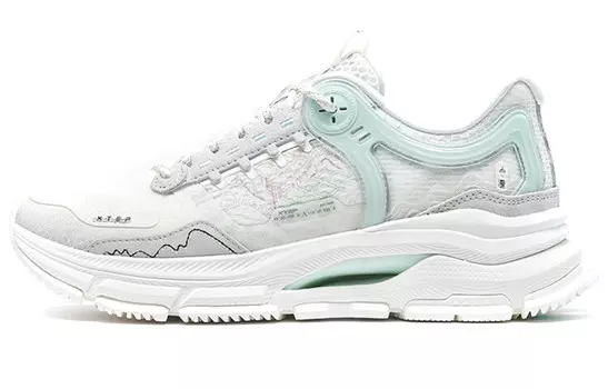 XTEP Shanhai Collection Lifestyle Shoes Men Low-top Sail White/foam Green