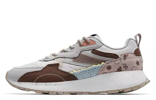 XTEP Vintage Series 70 - Path Lifestyle Shoes Men Low-top Light Hemp Ash/malt Brown