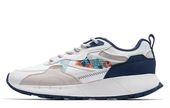 XTEP Vintage Series 70 - Path Lifestyle Shoes Men Low-top Sail White/dark Blue