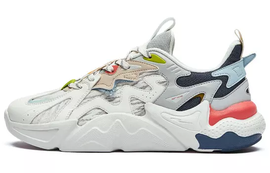 Xun Lifestyle Shoes Men Low-Top, мужские кроссовки, Белый/Серый Erke