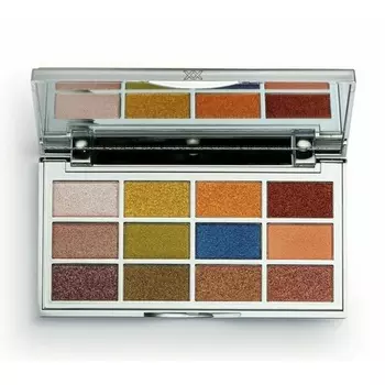 Xx Revolution Crystalxx Палетка теней для век Karat 10G Glass Shimmer, Revolution Beauty