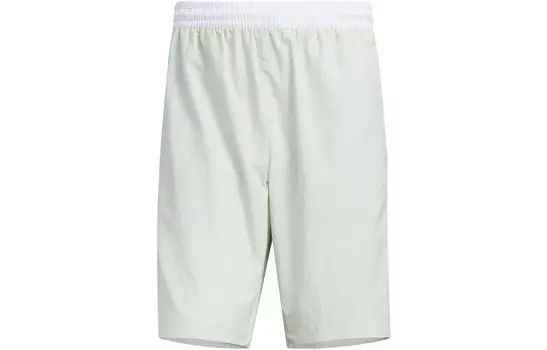 Y2K GFX повседневные шорты мужские льняные зеленые Adidas Originals, зеленый