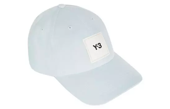 Y-3 Бейсболка Y 3 из хлопка унисекс небесно-голубого цвета