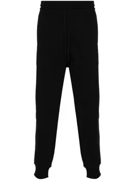 Y-3 брюки из джерси с логотипом, черный