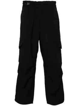 Y-3 брюки карго с логотипом, черный