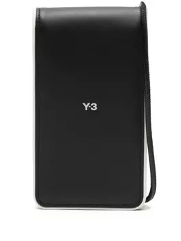 Y-3 чехол для телефона с логотипом, черный