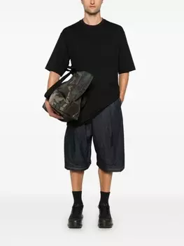 Y-3 футболка с коротким рукавом, черный