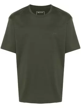 Y-3 футболка с короткими рукавами, зеленый