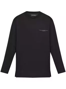 Y-3 футболка с логотипом Adidas, черный