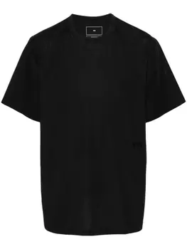 Y-3 футболка с логотипом, черный
