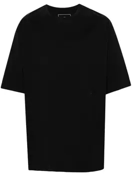Y-3 футболка с логотипом, черный