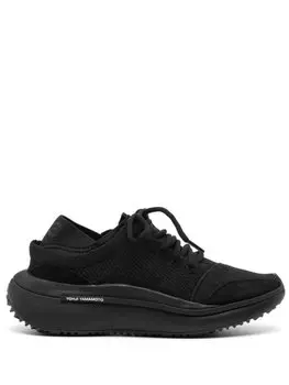 Y-3 кроссовки Qisan Knit, черный