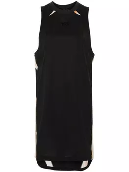 Y-3 платье Rust Dye Tank, черный