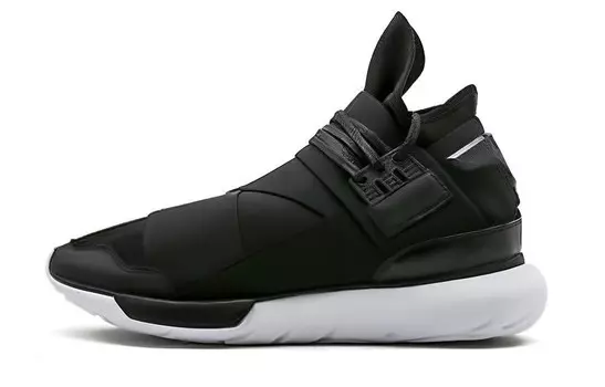 Y-3 Qasa Lifestyle Shoes Men High-top Black/white