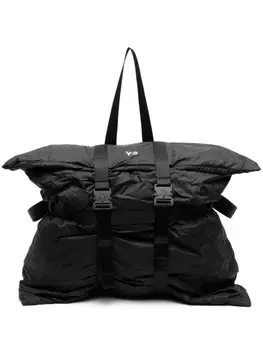 Y-3 рюкзак с пряжкой, черный
