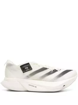 Y-3 сетчатые кроссовки Adizero Adios Pro 3.0, нейтральный цвет