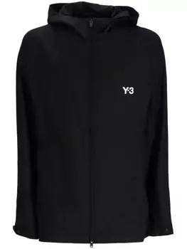 Y-3 спортивная куртка с логотипом, черный