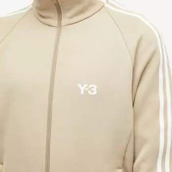 Y-3 Спортивный топ с 3 полосками, белый