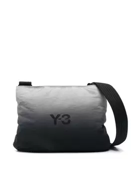 Y-3 сумка через плечо AOP, серый