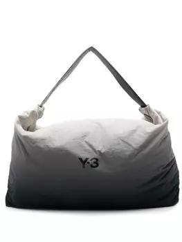 Y-3 сумка на плечо с эффектом омбре, серый