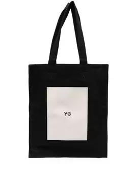 Y-3 сумка-тоут Lux с логотипом, черный