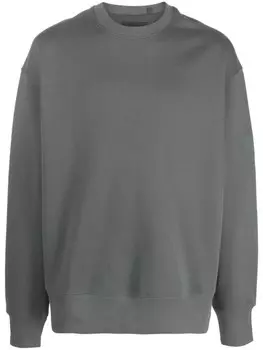 Y-3 толстовка из органического хлопка с логотипом, зеленый