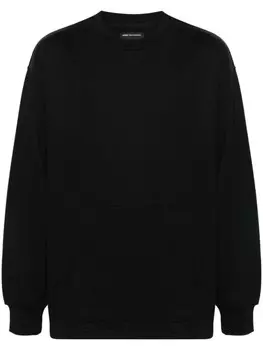 Y-3 толстовка с круглым вырезом, черный