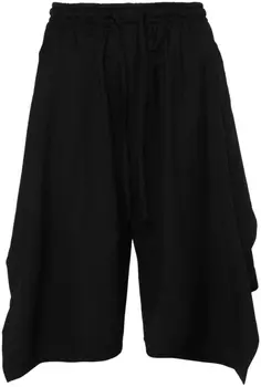 Y-3 юбка асимметричного кроя с логотипом, черный