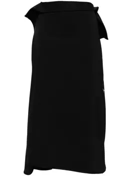Y-3 юбка миди для бега, черный