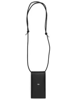 Y-3 Y-3 leather phone case, черный