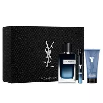 Y Eau De Parfum Spray Set - 100 мл, 10 мл и гель для душа 50 мл Yves Saint Laurent