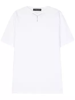 Y/Project футболка с логотипом, белый